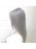 ヘアーエクステンド エフ 渋谷(f)&nbsp;プラチナシルバー