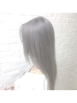 ヘアーエクステンド エフ 渋谷(f) プラチナシルバー