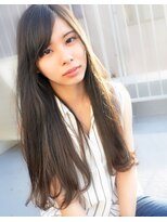 ヘアーメイク トレコローリ(hair make trecolori)&nbsp;【trecolori】夏の光を透過するセピアベージュ