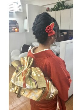 サロンド クラフト(salon de craft) 【成人式】振袖お着付け＆ヘアセット