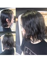 ディーリンク 南橋本店(HAIR MAKE DLINK) くせ毛風ミディアムメンズパーマ
