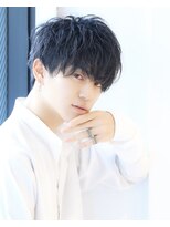 ザ サードヘアー 津田沼 (THE 3rd HAIR)&nbsp;ソフトツーブロック　セミウエット　緩めスパイラル×マッシュ