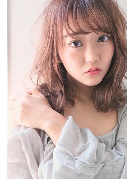ビードロ 吉祥寺店(vi dro) ピンクベージュのラフウェーブ♪