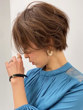 エアー 横浜(AIR) 20代30代40代◎【長谷川】大人可愛いゆるふわウェーブショート