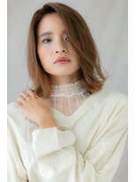 モッズヘア 越谷(mod's hair)&nbsp;□かきあげ前髪くびれ外ハネボブレイヤー205★越谷10代20代30代