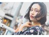 【人気クーポン】骨格補正カット＋ケアカラー＋プロテクショントリートメント