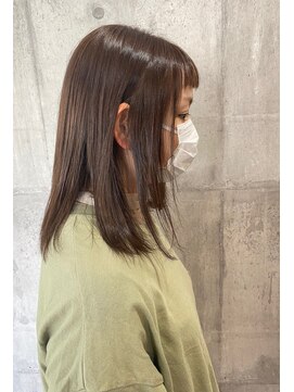 エンリッチヘア(enrich hair) ベージュ×バイオレット 髪質改善トリートメント