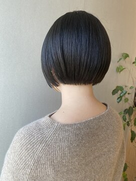 チャコレ 北千住店(Chacolle) ダークグレージュ×ミニボブ