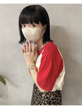 クペウ(cope'u) wide bang bob