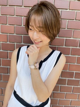 コワファーストナガサキシャンプーボーイ(COIFF1RST NAGASAKI SHAMPOO BOY) 大人可愛い小顔マッシュショート