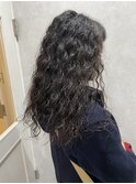外国人風スパイラルパーマ