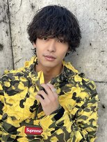 アーリー(Ali'i)&nbsp;波巻きスパイラルパーママッシュウルフショートレイヤー