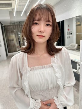 ノイズ オオサカ(NOISM) 大人可愛い20代30代40代小顔ウルフレイヤーボブ丸みショートボブ