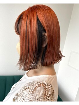 キティン 吉祥寺(kitin) 《kitin吉祥寺》　ジューシー　オレンジ　アンブレラカラー