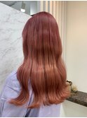 ピンクオレンジ[錦糸町/錦糸町ブリーチ/ケアブリーチ]