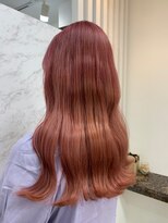 インデックスヘアーユー 錦糸町店(in'dex hair - U)&nbsp;ピンクオレンジ[錦糸町/錦糸町ブリーチ/ケアブリーチ]