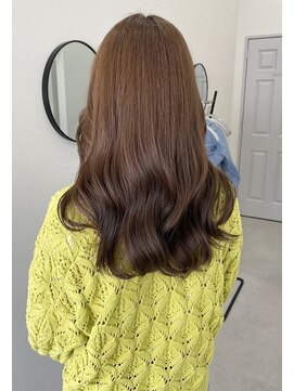 ソヨン 心斎橋店(SOYON) 【お客様スタイル】ブラウン ピンク くすみ ヘアカラー