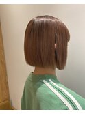 パツっとボブ