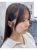 韓国レイヤー/韓国風/ボブ/髪質改善/黒髪/ブリーチなし〔池袋〕