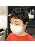 ショート/マッシュショート/ニュアンスパーマ