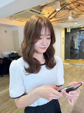 ディレクション(Direction) こっくり韓国風茶髪