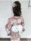 浴衣ヘアセット