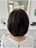 大人ショート/レイヤー/40代/50代/60代