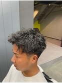 ツイストローフェードスペインカールニュアンスパーマ韓国パーマ