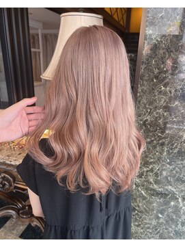 クラウド(Cloud) ピンクベージュ/ベージュ/ハイトーン/岡崎美容院