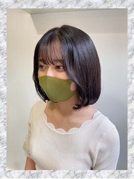 モリオフロムロンドン 三軒茶屋(MORIO FROM LONDON) 簡単スタイリング！後れ毛ボブで小顔ヘア！