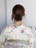 オートル 綱島店(AUTRE by FUGA hair)&nbsp;お呼ばれ/七五三ママ/和装ヘア＊カチモリアレンジ