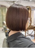 乾かすだけでまとまるボブ【千葉優希】