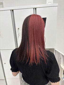 ギア(GEAR.) 【ツートンカラー♪】RED×BLACK