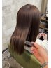 【夏休み特別クーポン】カット＋質感再生コスメストレート＋4stepTR