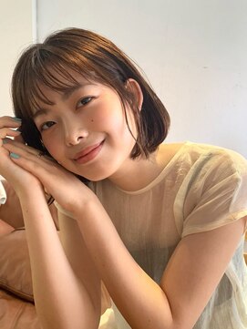 ラ ジェム(la gemme) 柔らかボブスタイル