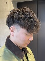 ブルニール 心斎橋(BLEUNIR)&nbsp;スペインカール 前下がりマッシュ ツイストスパイラル