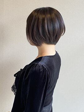 ダスク 武蔵小杉(dusk) アッシュ×前下がりショート