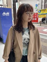 ピュー(Piu-)&nbsp;【パーマヘア/渥美怜子】ミディアムパーマ/ロブスタイル