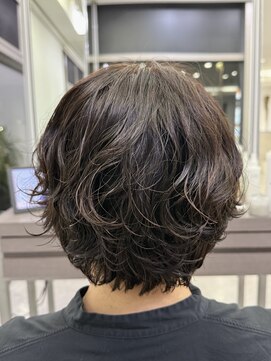 アルテヘアー(arte HAIR) 【arte HAIR】レイヤーパーマ/ショートボブ