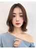 ★平日mio限定 新規カット+透明感カラー ¥13980