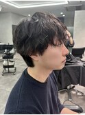 シャドウパーマ/メンズマッシュ/マッシュパーマ/大堰龍吾