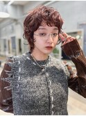 20代30代40代　ショートウルフ/ウルフパーマ/くせ毛風パーマ