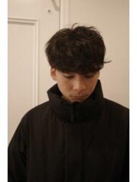 ブラウン バイ イフ 福島(BROWN by if) 刈り上げマッシュ パーマ スタイル