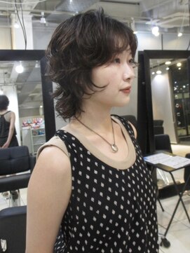 アクアオモテサンドウ(ACQUA omotesando) ◯ウルフボブパーマスタイル/レイヤーボブ/フレンチボブ