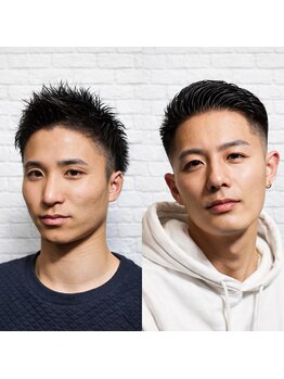 グレイスフルバーバー 新宿パークタワー店の写真/働くMen's御用達!銀座マツナガでON/OFFキマる、デキルStyleに!