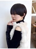 髪質改善/クールショート/イメチェン/ショートボブ前髪/表参道