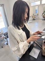 ザワン(the one .)&nbsp;【the one.】ふとした瞬間の髪の表情を大切に　-TANAKA-