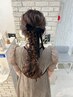 【口コミ書いていただいた方限定再来】ヘアセット　￥4,000