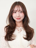 ラフィス ヘアー ヴォーグ 天王寺あべの店(La fith hair vogue)&nbsp;【La fith】韓国ヘア×フォワード巻き×シナモンベージュ