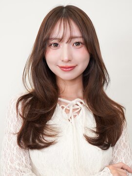 ラフィス ヘアー ヴォーグ 天王寺あべの店(La fith hair vogue) 【La fith】韓国ヘア×フォワード巻き×シナモンベージュ